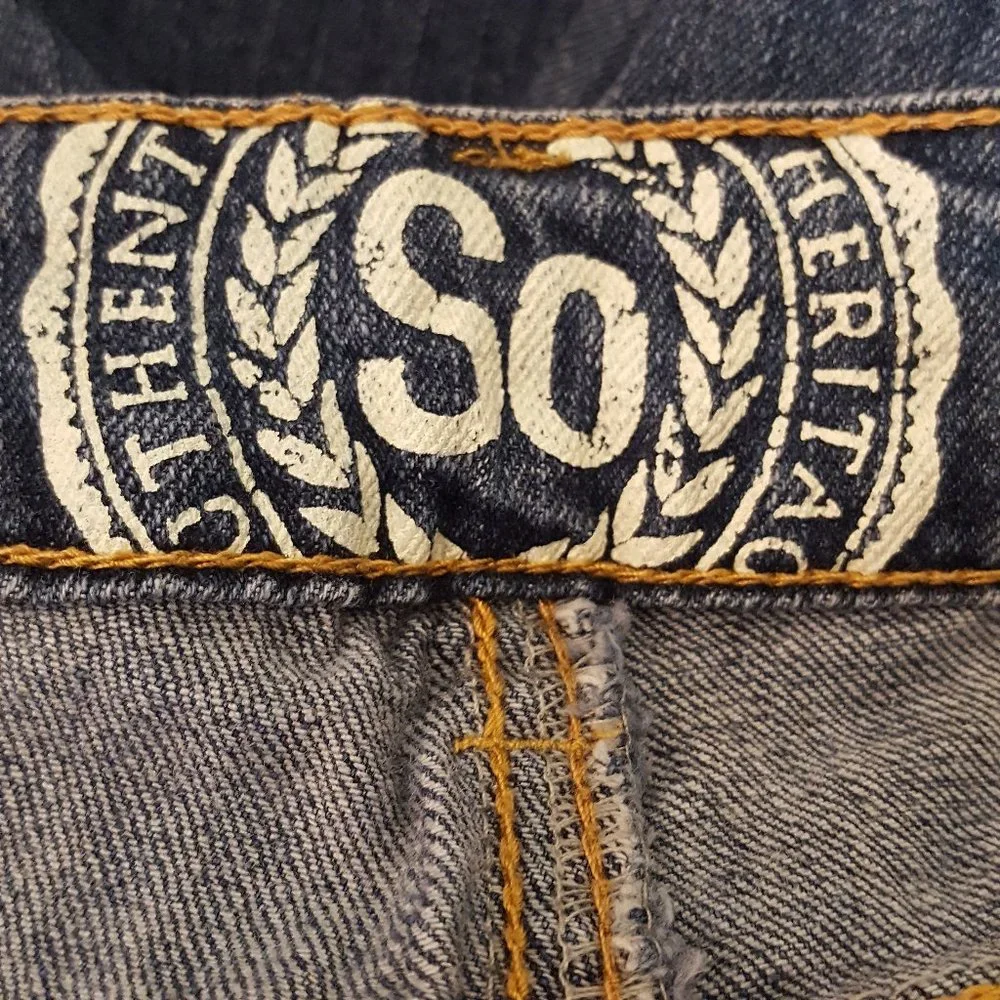 🧨🧨SO Jeans Bootcut Size 3 Regular - Picture 10 of 15